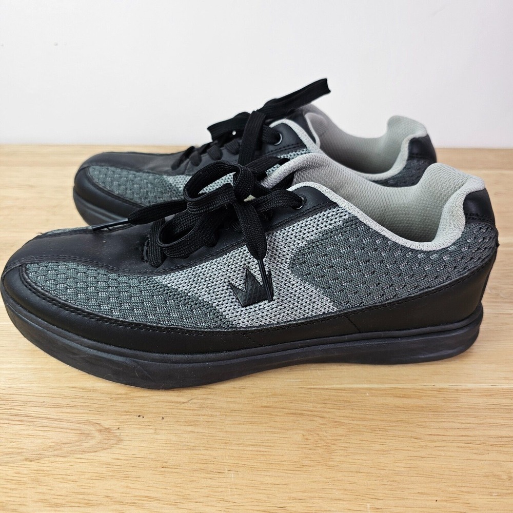 Brunswick‎ Men's Renegade Mesh Grey Bowling Shoes Size 6.5 Comfort Lace Up